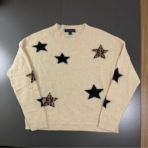 100% Cashmere Chelsea & Theodore Sweater Sz. L